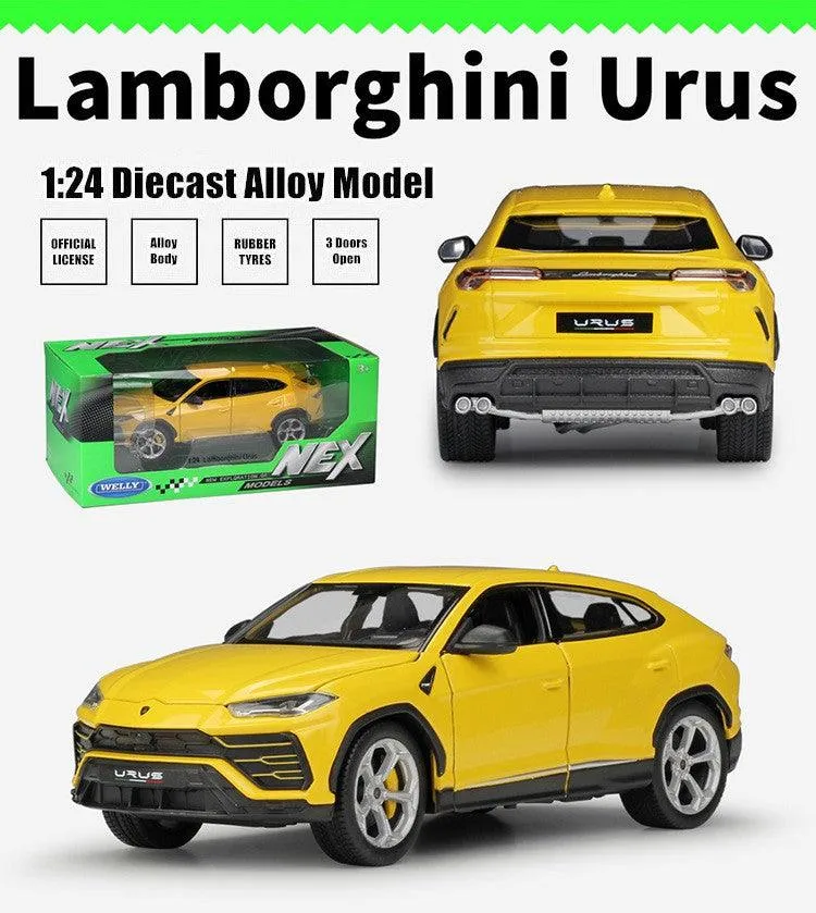 1:24 Lamborghini Urus Alloy Model Car