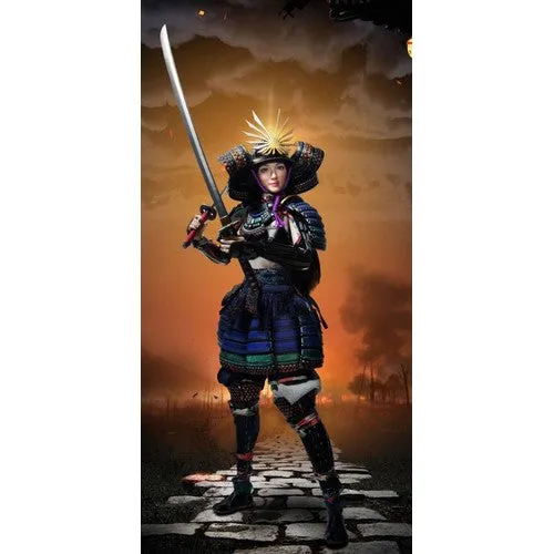 1:6 The Female Samurai - RIN Red/Black Armour Collectible Custom Figure Set