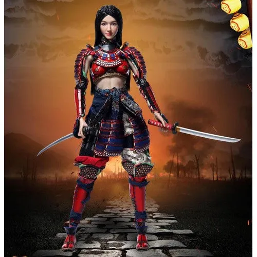 1:6 The Female Samurai - RIN Red/Black Armour Collectible Custom Figure Set