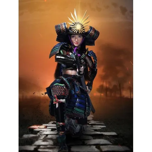 1:6 The Female Samurai - RIN Red/Black Armour Collectible Custom Figure Set
