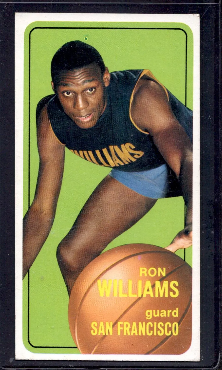 1970-71 Topps #8 Ron Williams San Francisco Warriors Basketball Cards