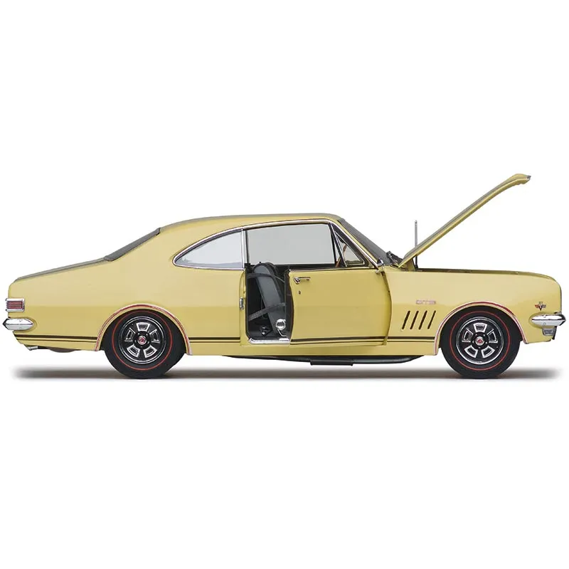 Classic Carlectables Holden HK Monaro GTS 327 Warwick Yellow, 1:18 Scale Diecast Model Car