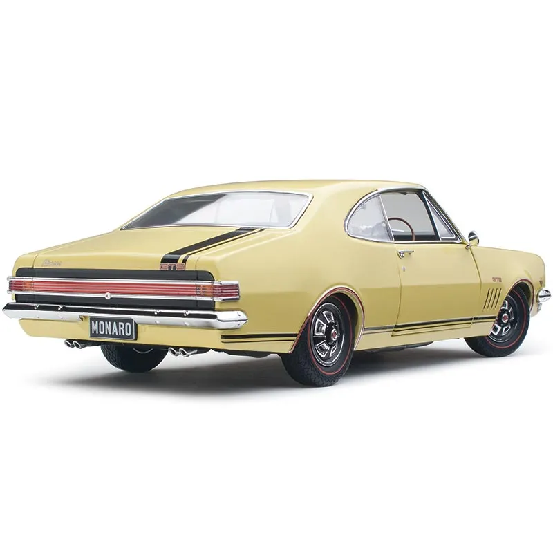Classic Carlectables Holden HK Monaro GTS 327 Warwick Yellow, 1:18 Scale Diecast Model Car