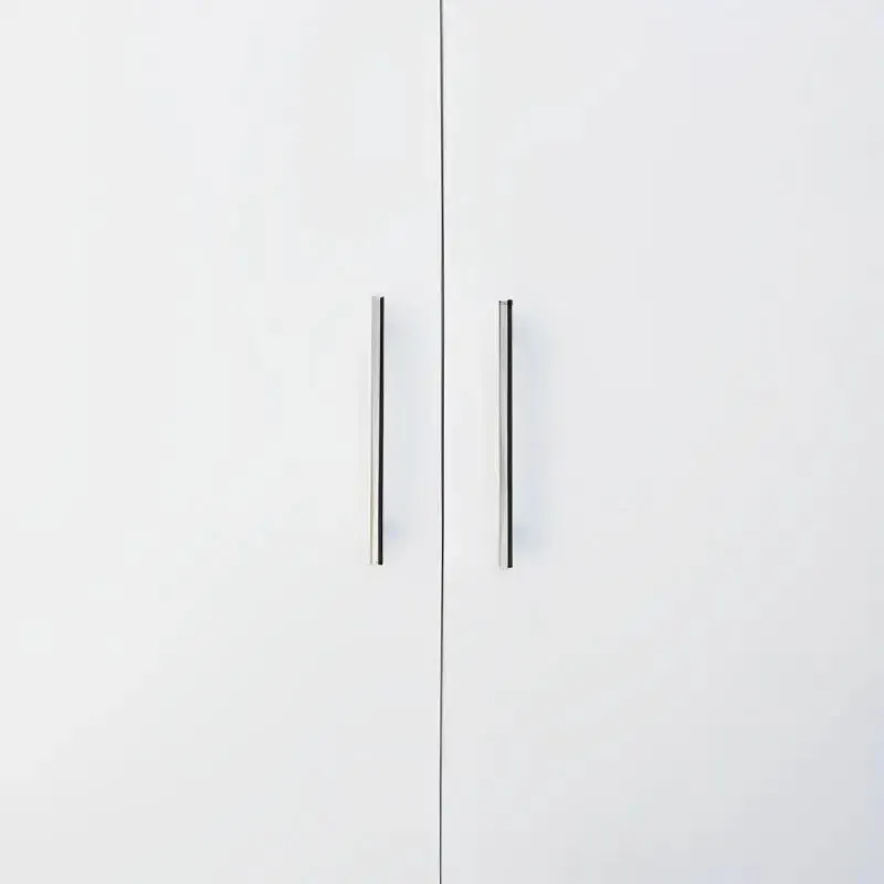 Freestanding 2 Door With No Drawers and 5 Drawer Chest