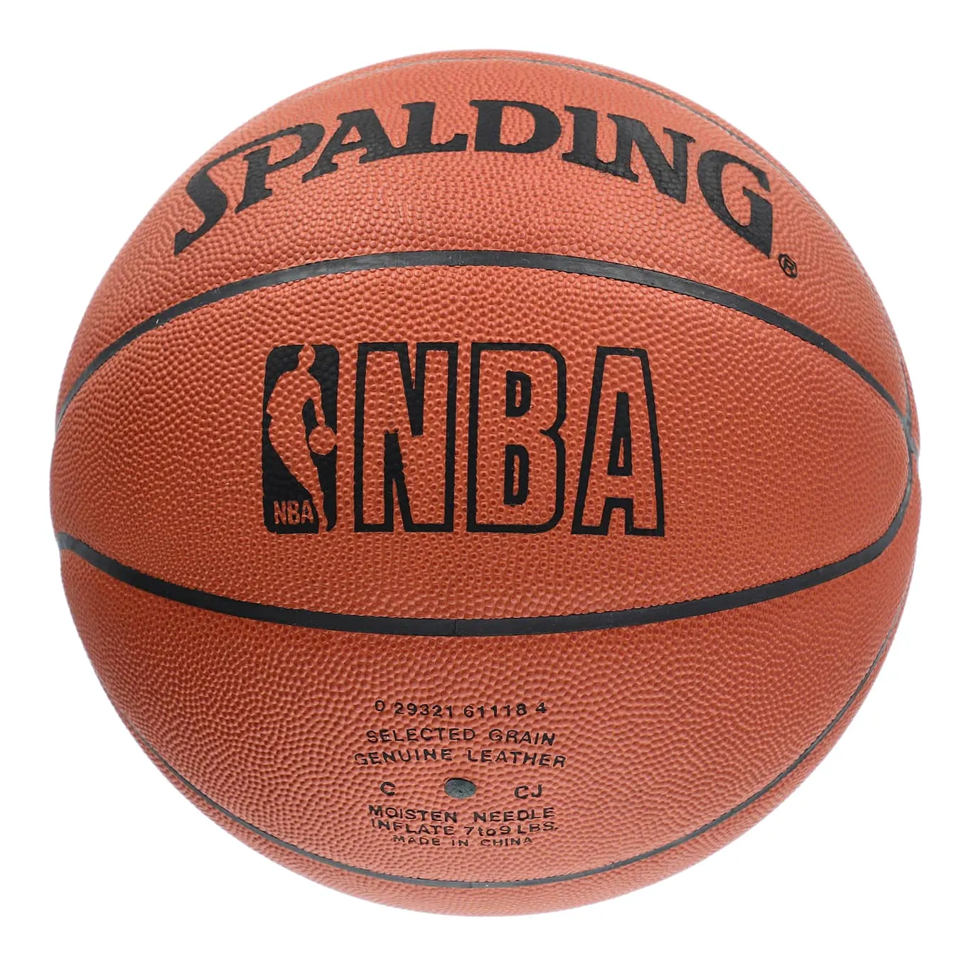 Lebron James Cavaliers Rookie Era Signed Spalding NBA Basketball UDA BAJ17846